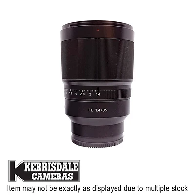 Sony-Used 35mm F1.4 Carl Zeiss T* - Good Condition - Sony FE Mount - Used # 587.575A3514