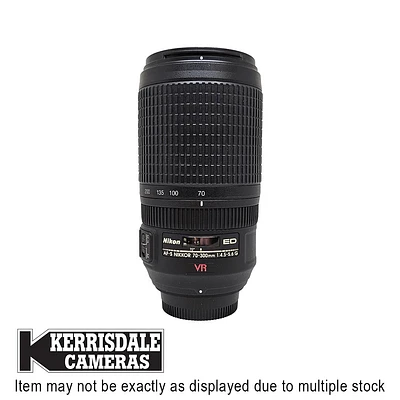 Nikon-Used 70-300mm F4.5-5.6 VR AFS G - Good Condition - Nikon FX Mount– Used # 587.25A70300V