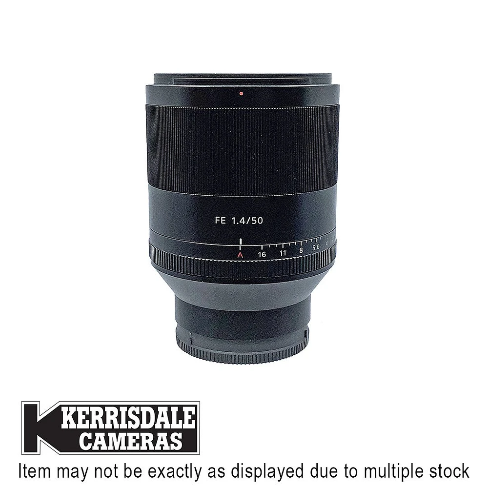 Sony-Used 50mm F1.4 ZA Zeiss T* - Good Condition - Sony FE Mount - Used # 587.575A14FE