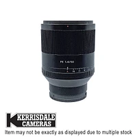 Sony-Used 50mm F1.4 ZA Zeiss T* - Good Condition - Sony FE Mount - Used # 587.575A14FE