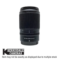 Nikon-Used 50-250mm F4.5-6.3 VR – Good Condition - Nikon Z DX Mount – Used # 587.25A50250Z