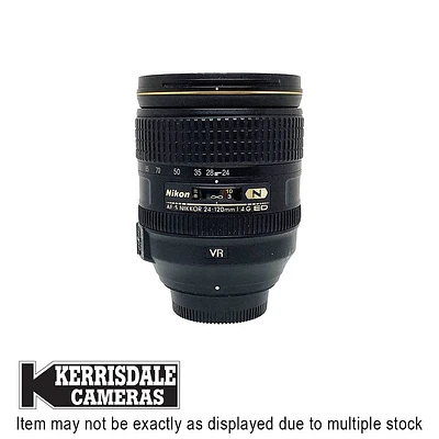 Nikon-Used 24-120mm F4 AFS G ED VR – Good Condition - Nikon FX Mount – Used # 587.25A24120G