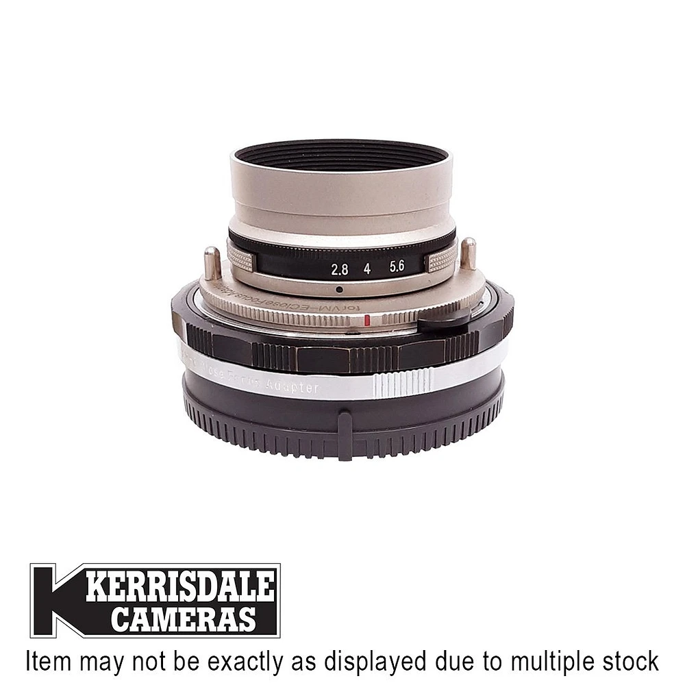 Leica-Used 40mm F2.8 Heliar w/ Voigtlander VME Sony FE Adapter (MF) - Leica M Mount - Used # 587.19512102