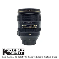 Nikon-Used 24-120mm F4 AFS G VR - Fair Conditon – Nikon FX Mount – Used # 587.25A24120GF