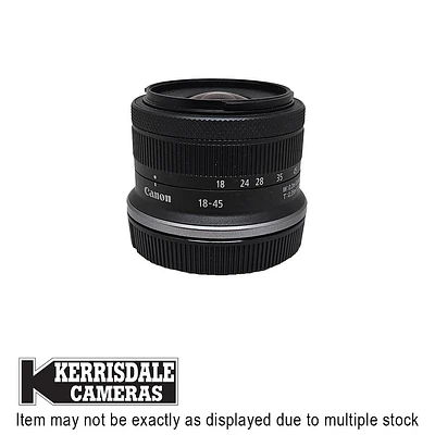 Canon-Used 18-45mm F4.5-6.3 STM - Good Condition - Canon RF-S Mount - Used # 587.156A1845R