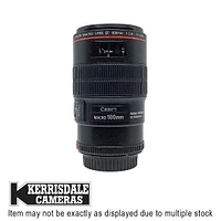Canon-Used 100mm F2.8 L Macro IS - Good Condition - Canon EF Mount – Used # 587.156A100MS