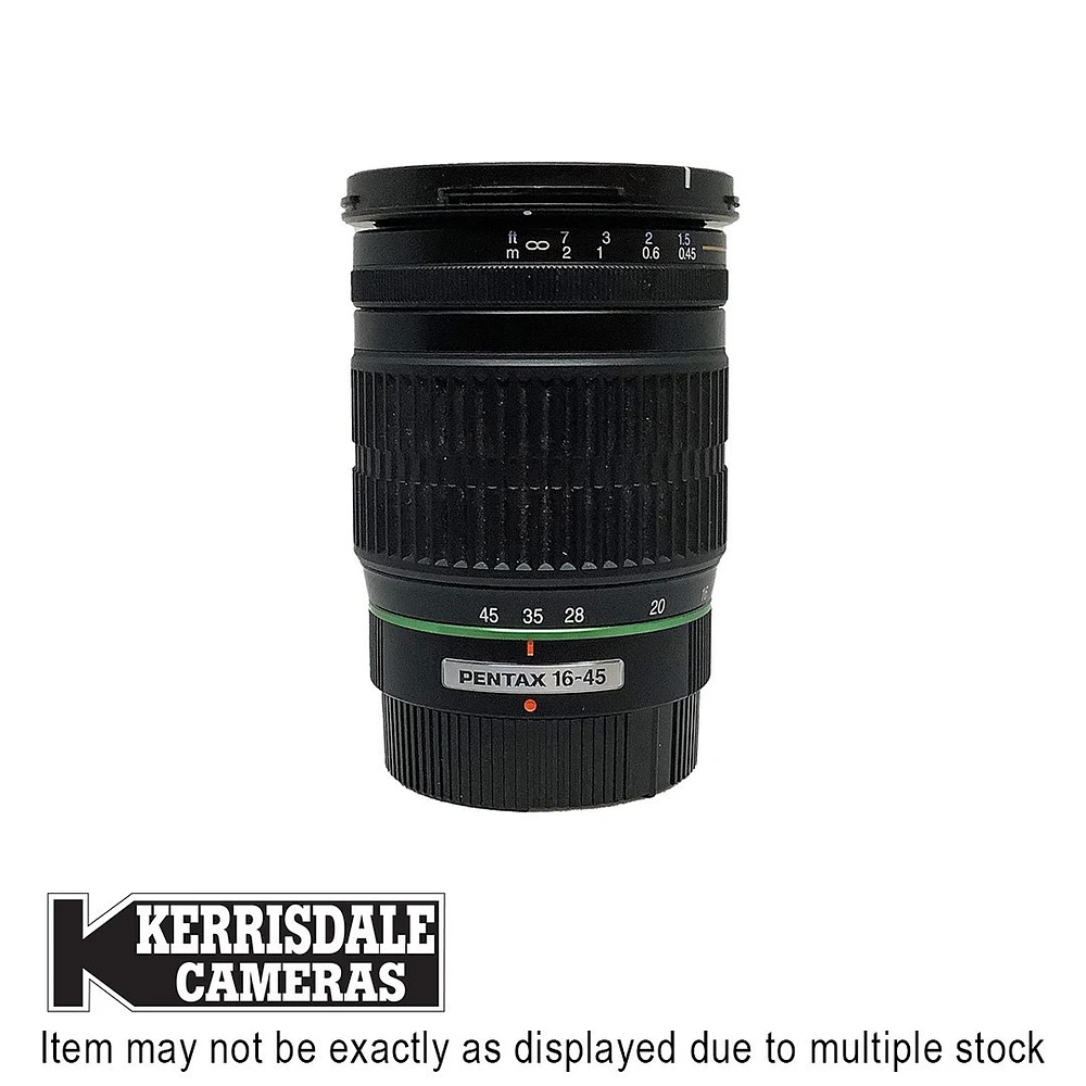 Pentax-Used 16-45mm F4 DA – Good Condition - Pentax AF Mount - Used # 587.474A1645