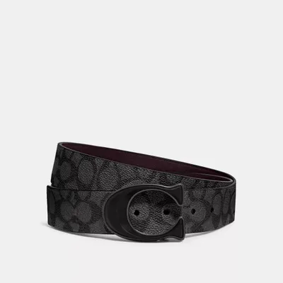 Signature Buckle Cut To Reversible Belt, 38 Mm