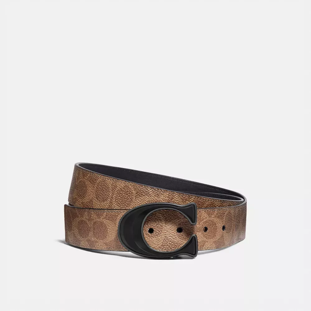 Signature Buckle Cut To Reversible Belt, 38 Mm