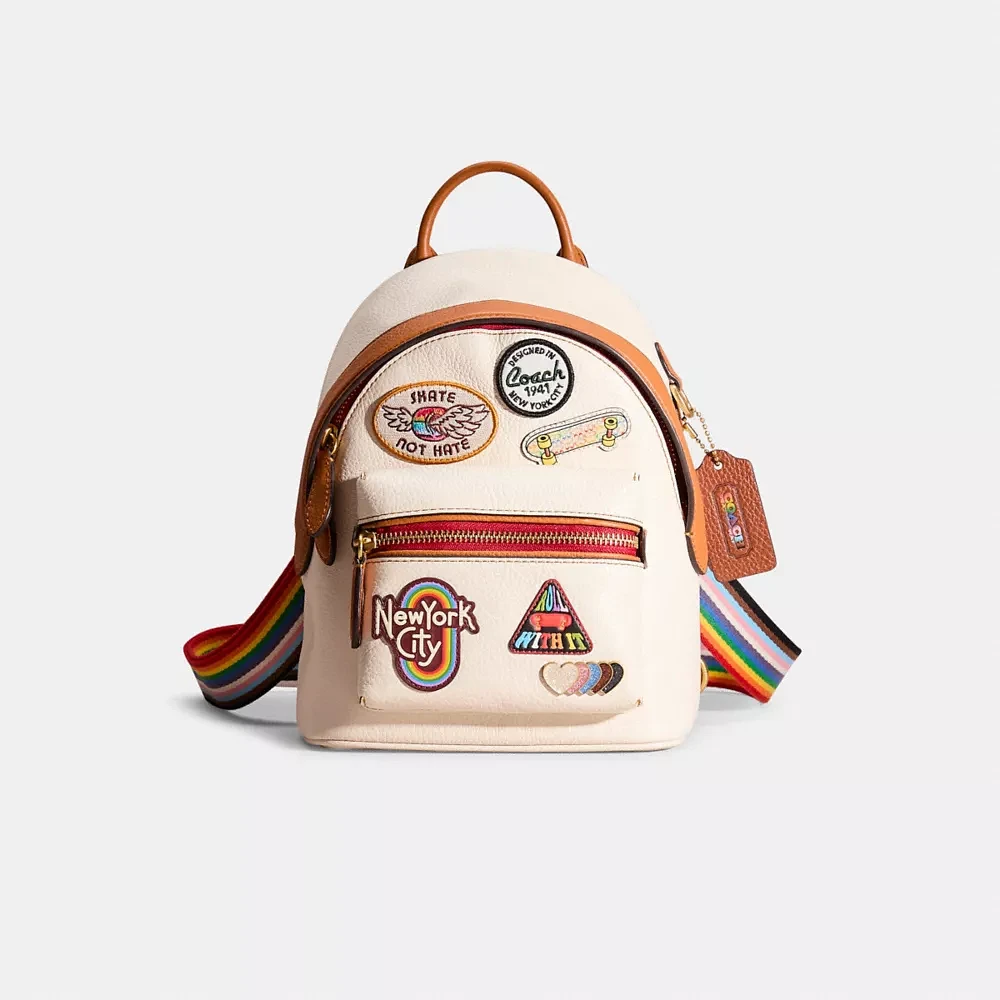 Restored Charter Backpack 18 With Patches