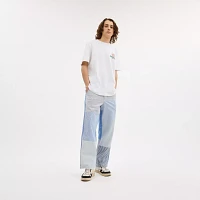 Patchwork Striped Pants