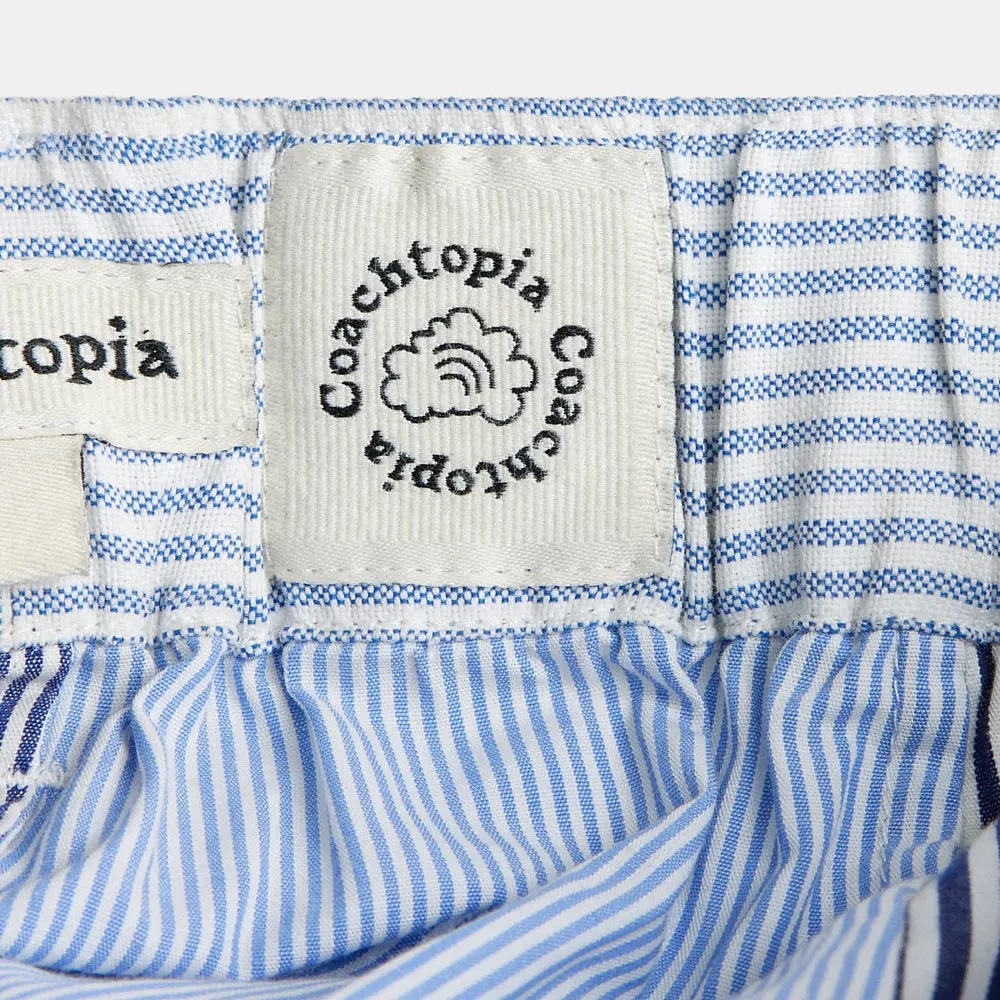 Patchwork Striped Pants