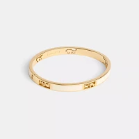 Horse And Carriage Cut Out Enamel Bangle