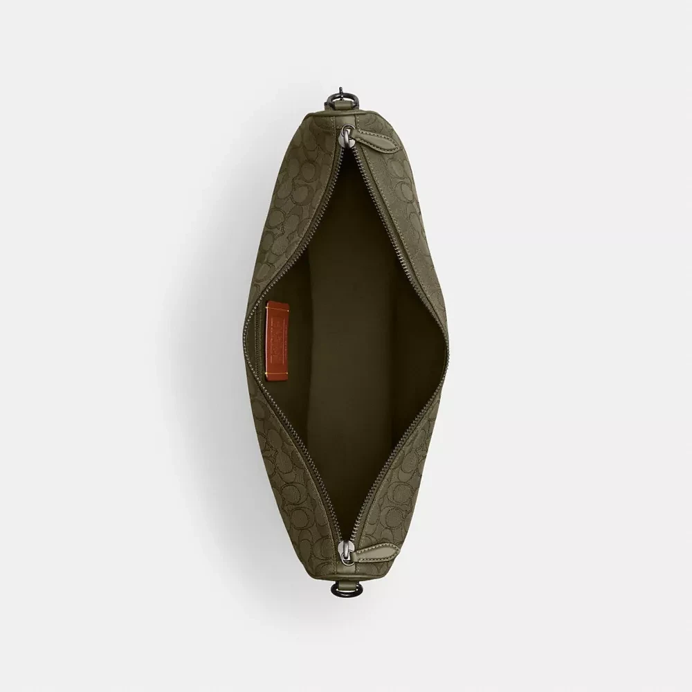 Hall Soft Sling Bag Signature Jacquard