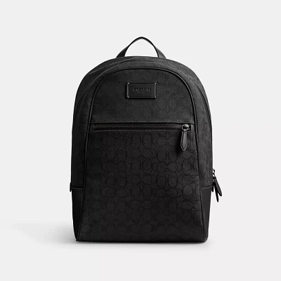 Theo Backpack Signature Jacquard