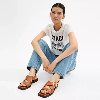 Archival Buckle Flat Sandal