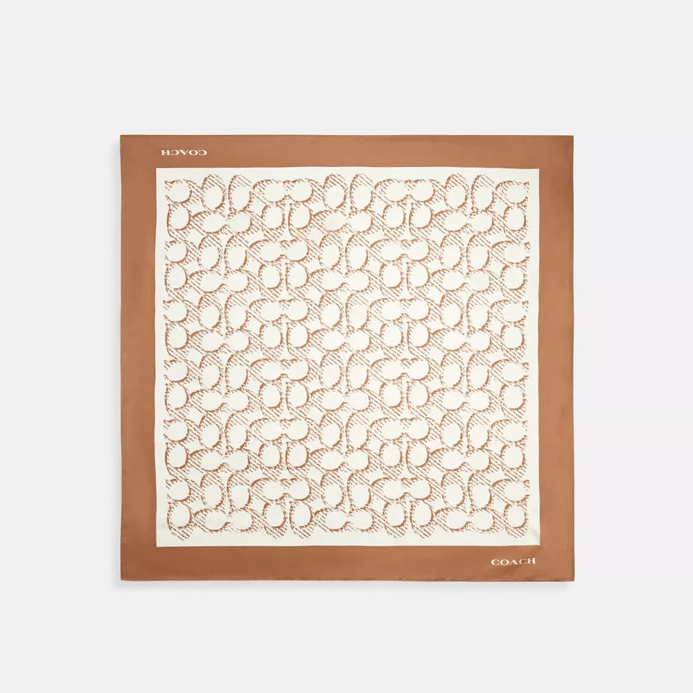Signature Silk Square Scarf