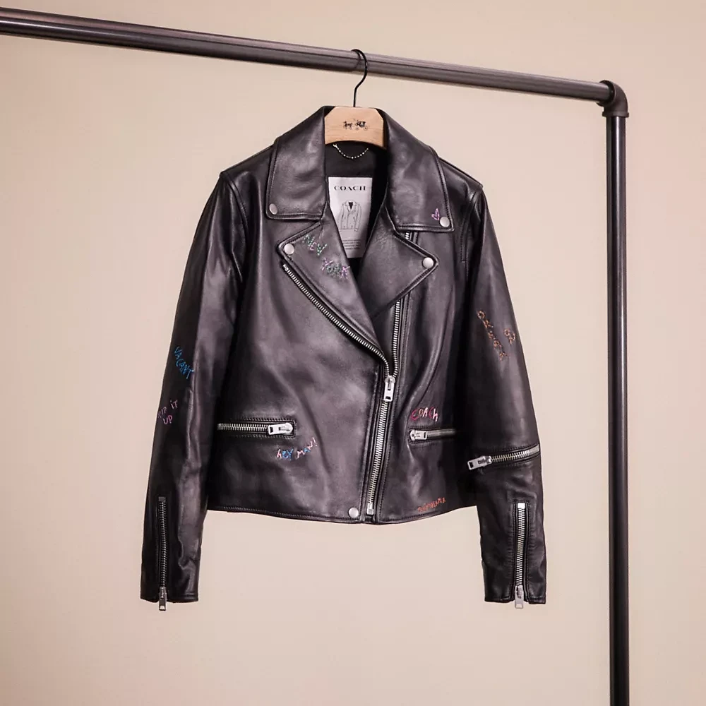 Restored A Love Letter To New York Leather Biker Jacket