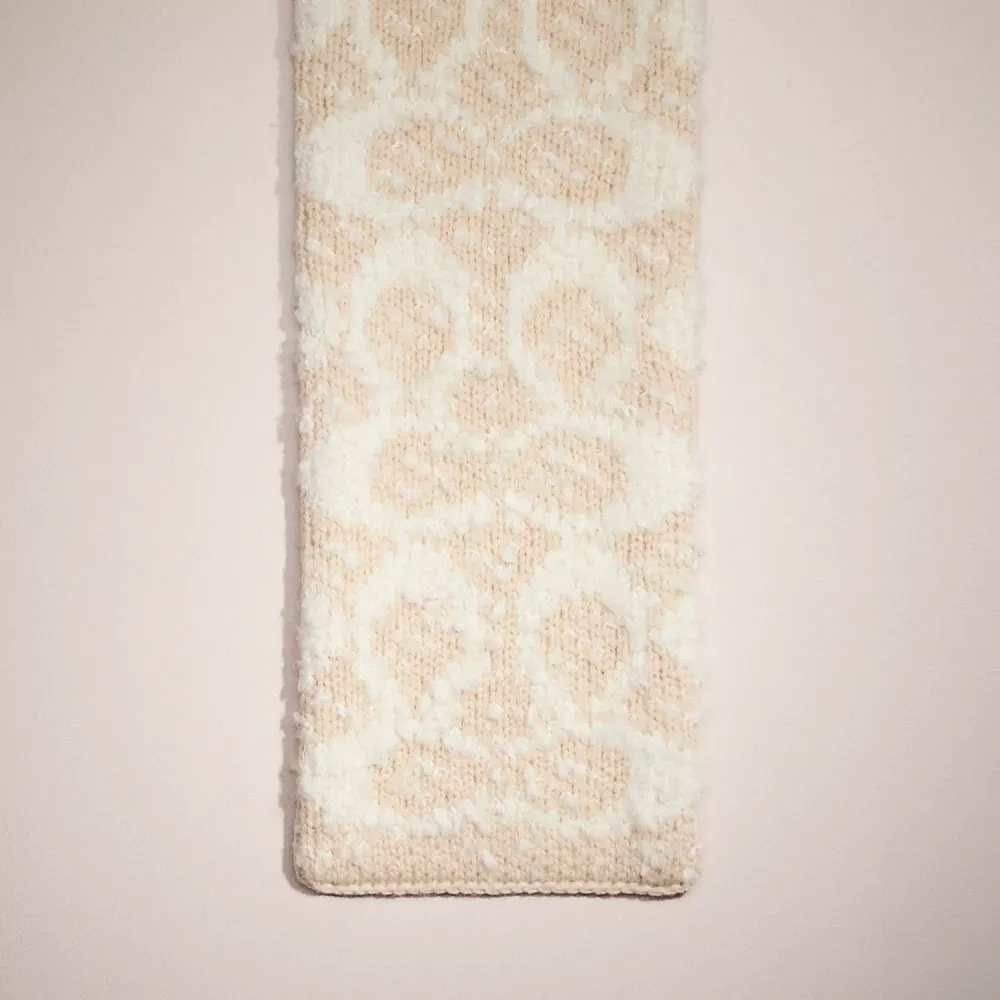 Restored Signature Cashmere Scarf