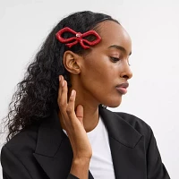 Pavé Bow Barrette