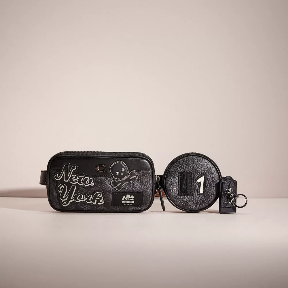 Upcrafted Multi Pouch Belt Bag In Signature Canvas