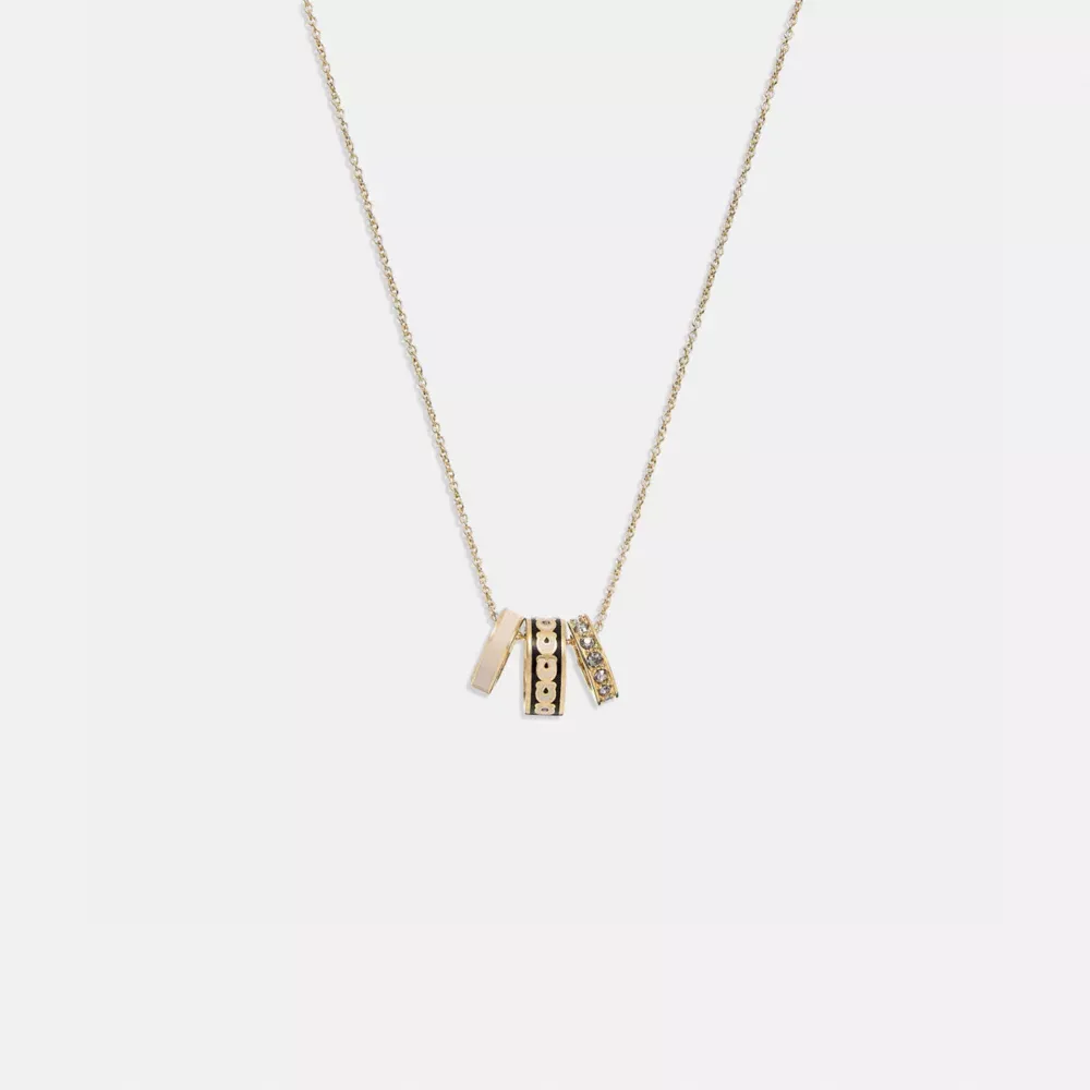 Signature Enamel Necklace