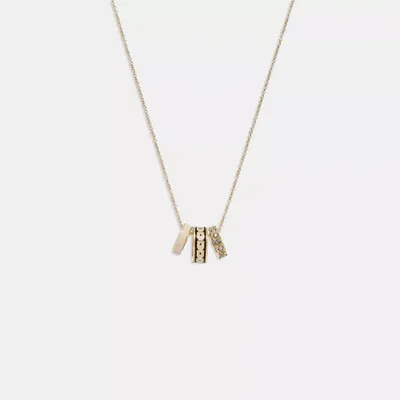 Signature Enamel Necklace