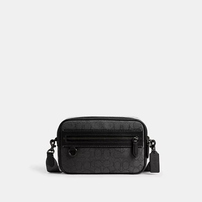 Theo Camera Bag Signature Jacquard