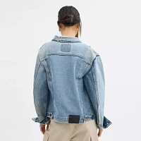 Repurposed Denim Trucker Jacket
