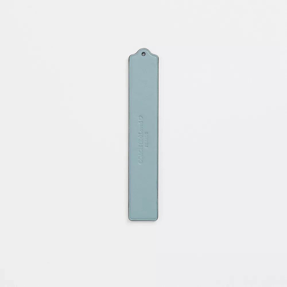 Remade Leather Heat Crease Bookmark
