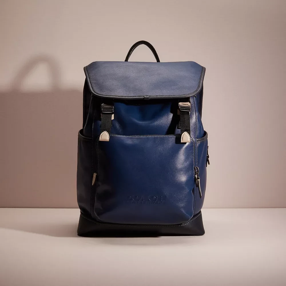 Restored League Flap Backpack Colorblock