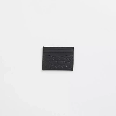 Restored Card Case In Signature Leather