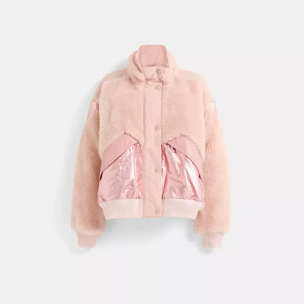 Restored Pieced Fleece Jacket