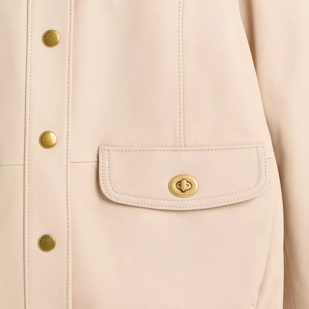 Restored Lightweight Leather Jacket