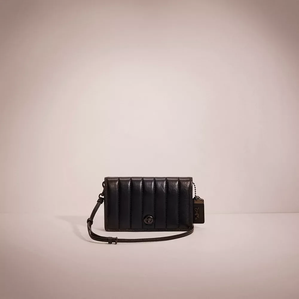 Restored Hayden Foldover Crossbody Clutch With Quilting