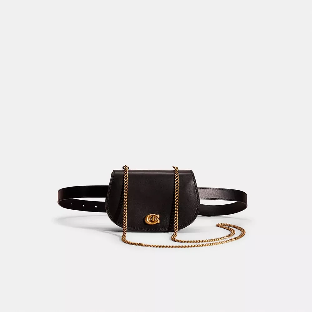 Restored Saddle Belt Bag