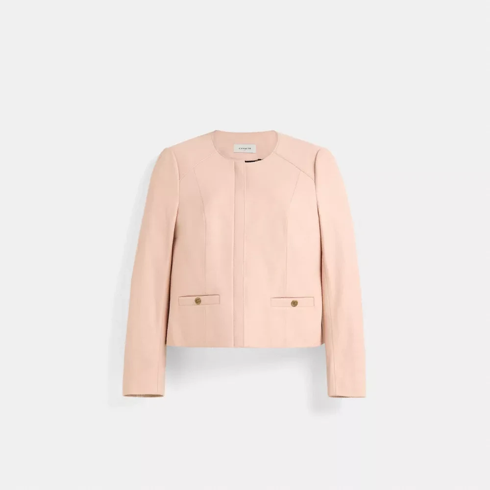 Restored Tailored Leather Jacket