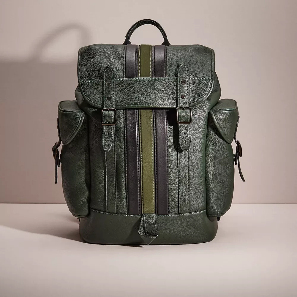 Restored Hitch Backpack With Varsity Stripe