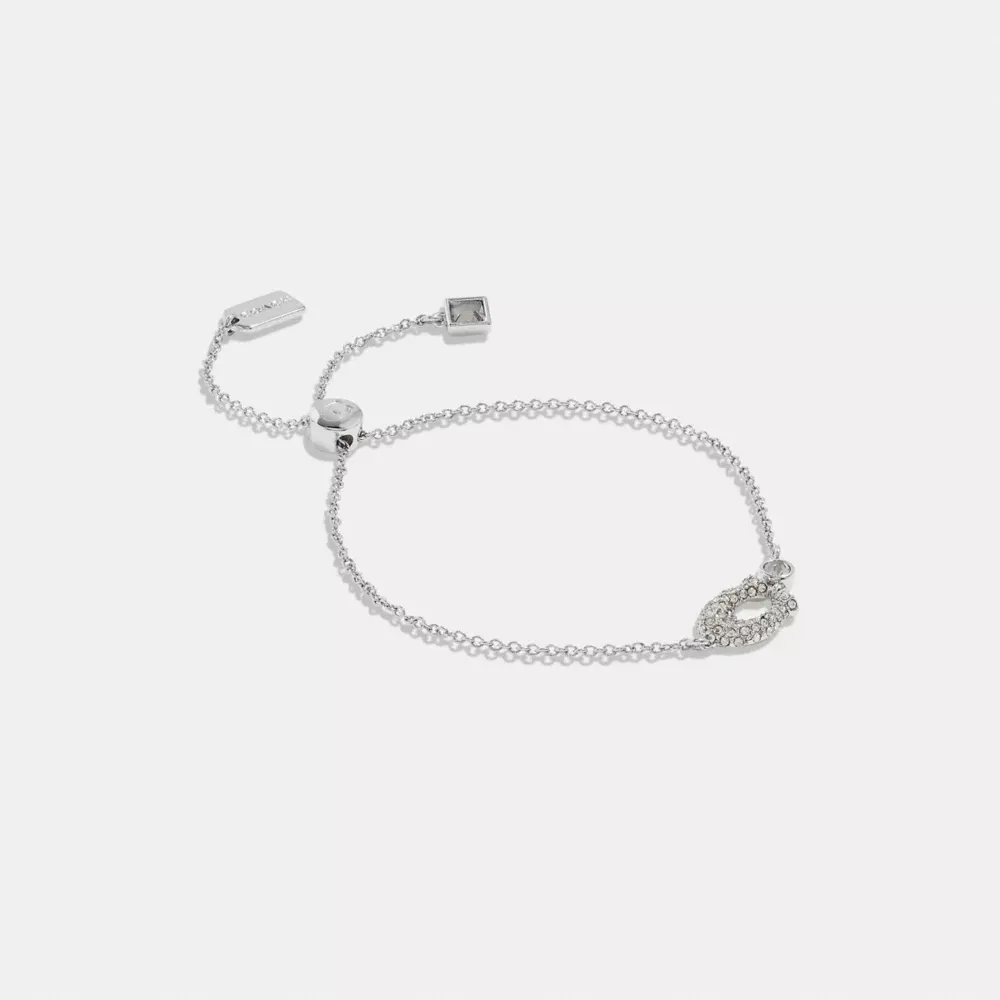 Signature Pavé Slider Bracelet