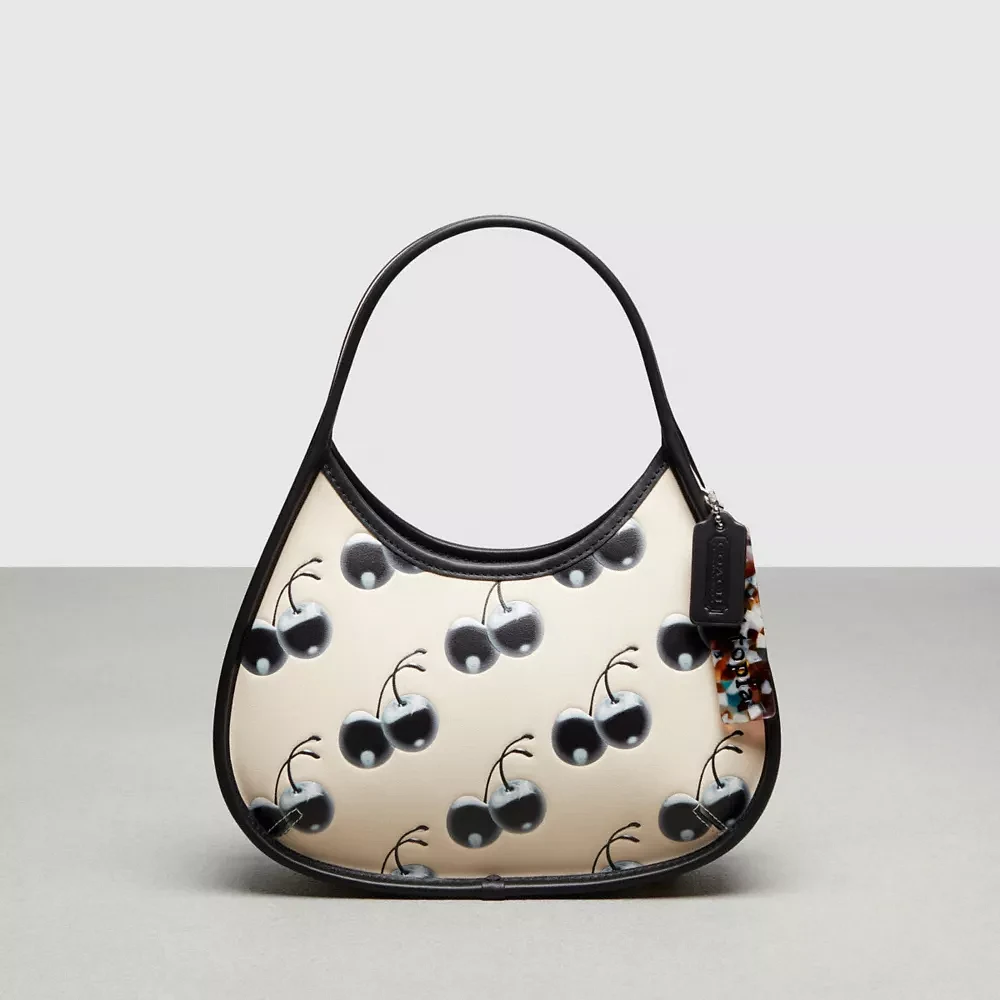 Ergo Bag Coachtopia Leather With Cherry Print