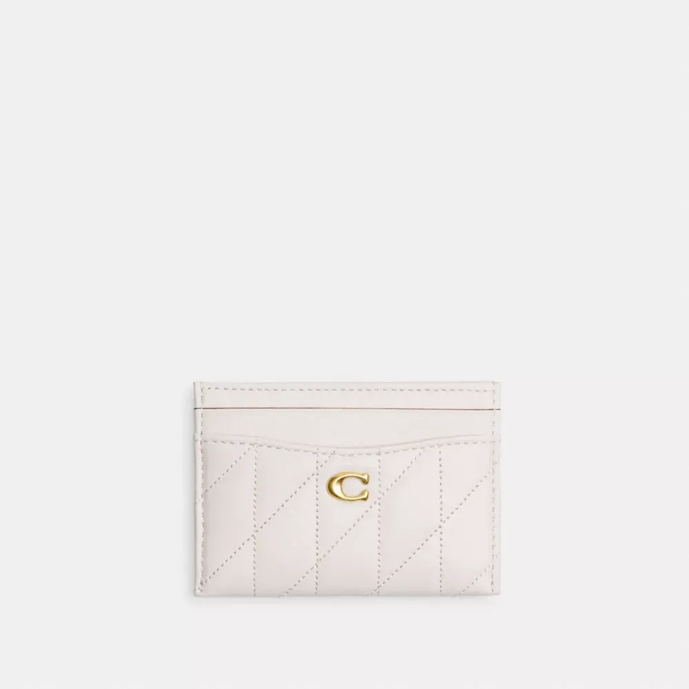 Essential Card Case With Pillow Quilting
