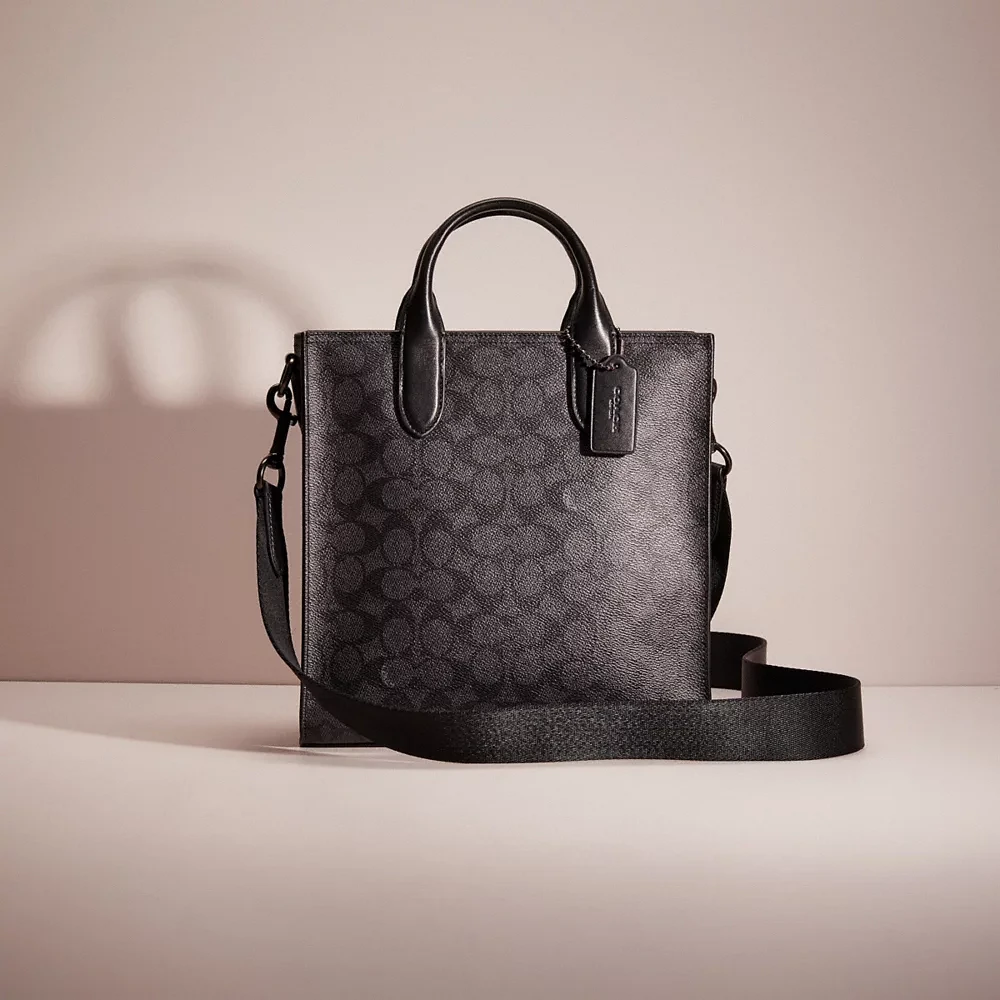 Restored Gotham Tall Tote 24 In Signature Canvas