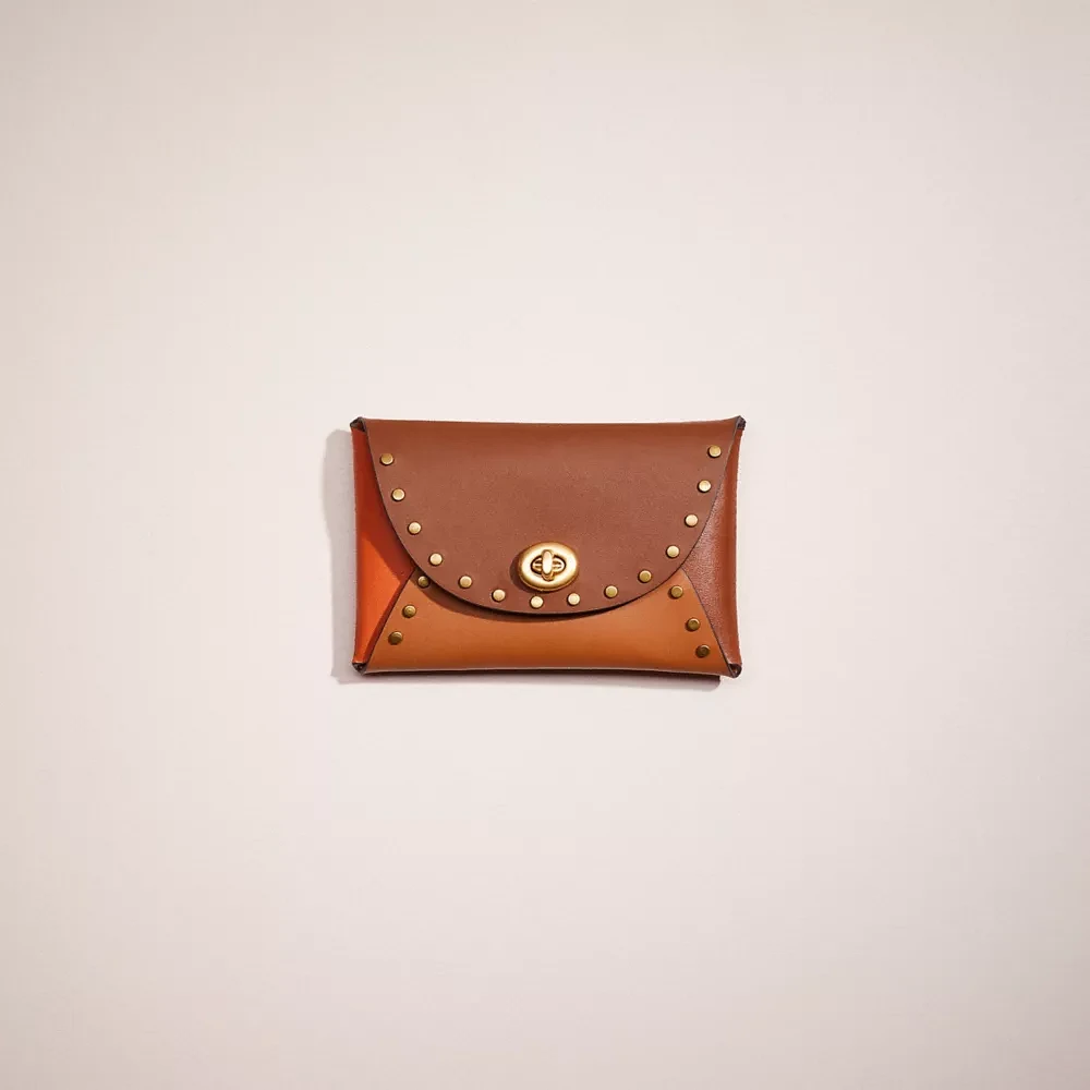 Remade Medium Pouch With Rivets
