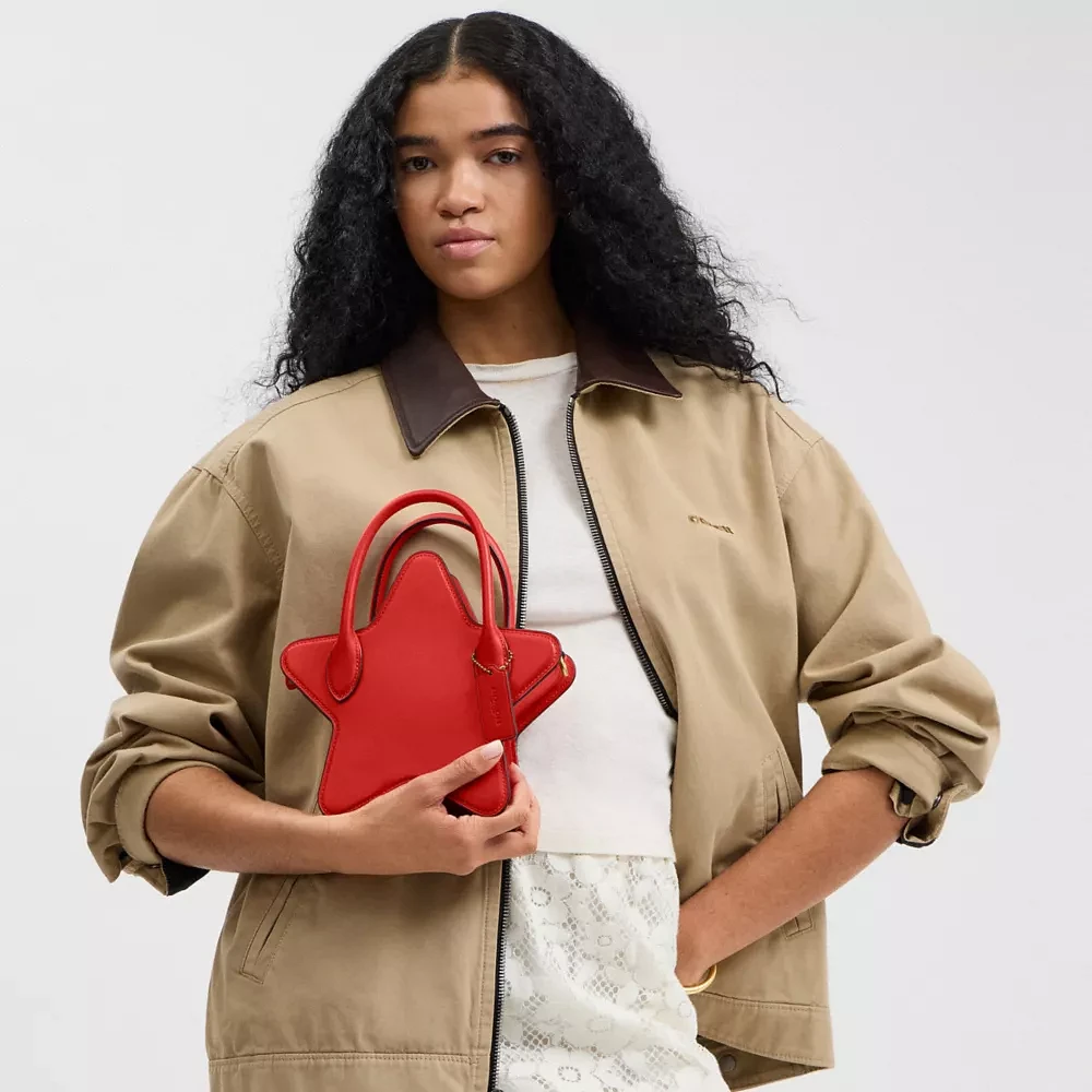 Star Bag In Regenerative Leather