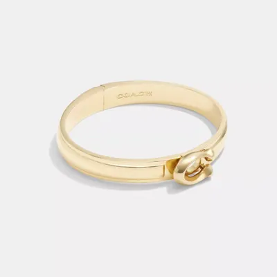 Sculpted Signature  Hinged Bangle