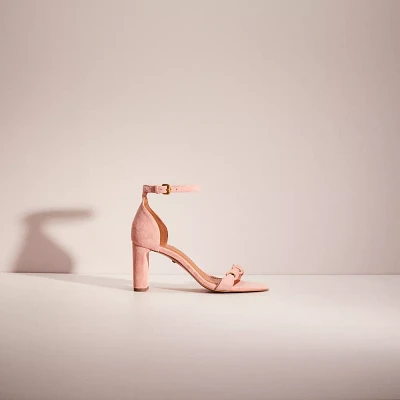 Restored Heel Sandal With Coach Link