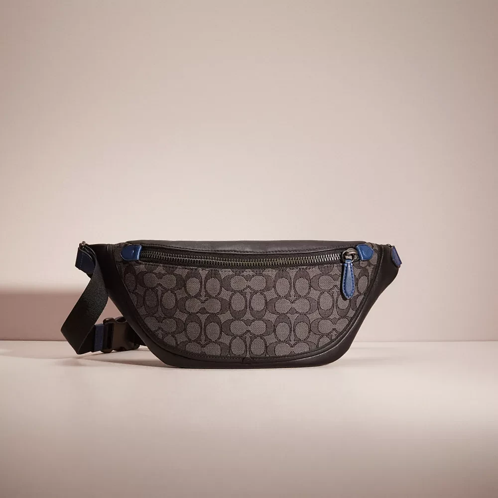 Restored League Belt Bag In Signature Jacquard