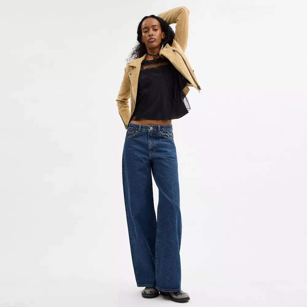Baggy Denim Pants Organic Cotton