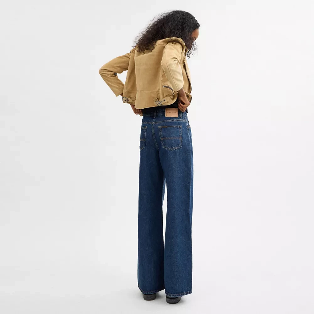 Baggy Denim Pants Organic Cotton