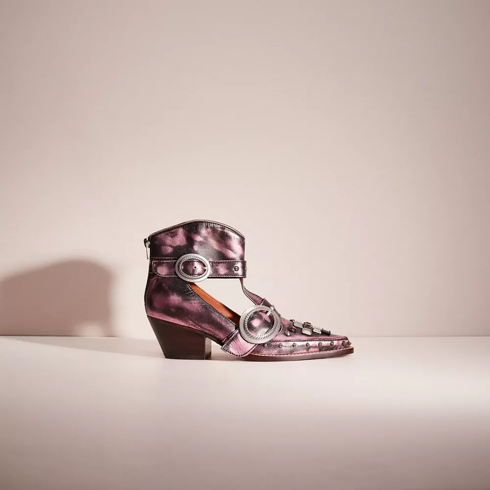 Restored Cut Out Western Creeper Bootie